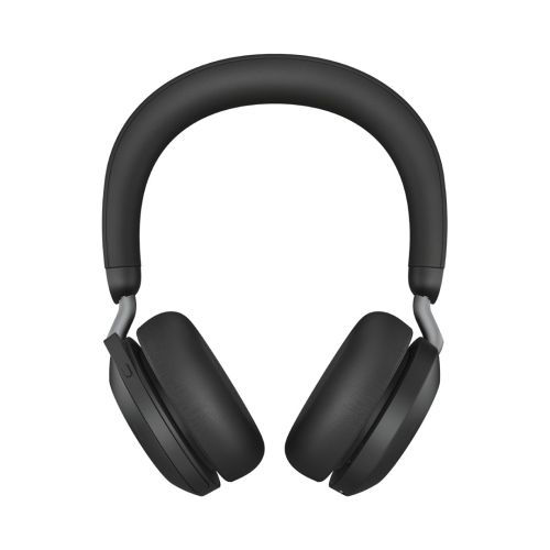 Jabra Evolve2 75 MS Stereo USB-A - wireless over-ear headphones with stand, black (27599-999-989)