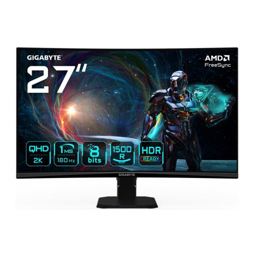 Gigabyte GS27QCA LED 27’ 2560 x 1440 px Quad HD 180 Hz monitor black (GS27QCA)