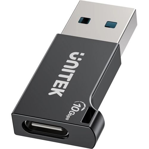 UNITEK ADAPTER USB-A - USB-C 10Gbps  M/F (A1049ABK01)