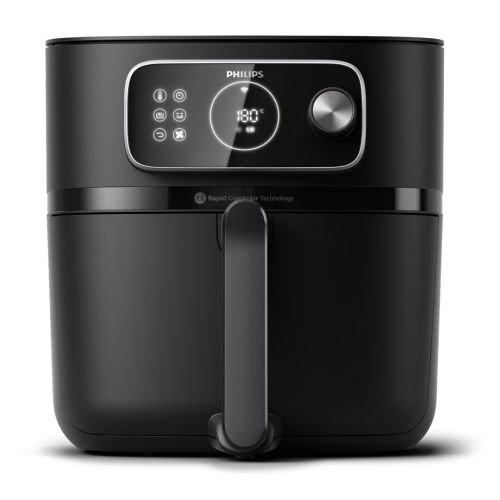 Philips 7000 series HD9876/90 fryer Single 8.3 L Stand-alone 2200 W Hot air fryer Black (HD9876/90)