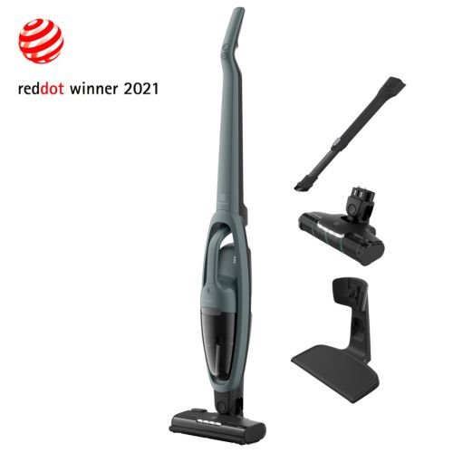 Electrolux ES52C212XN stick vacuum/electric broom Battery Dry Cyclonic, Fabric, Foam Bagless 0.5 L 0 W Green (ES52C212XN)