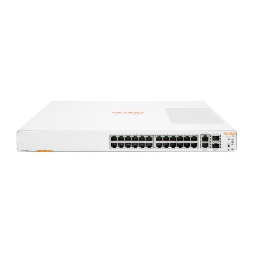 Aruba, a Hewlett Packard Enterprise company Aruba Instant On 1960 24G 2XGT 2SFP+ Managed L2+ Gigabit Ethernet (10/100/1000) 1U White (JL806A)