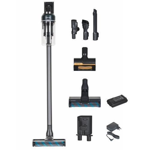 Samsung VS20C852CTN 2-in-1 stick vacuum Battery Dry Bagless 580 W Black, Chrome, Green, Wood (VS20C852CTN/WA)