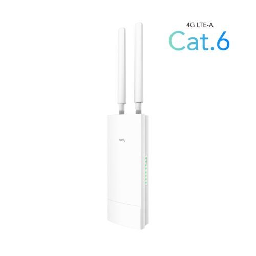 Cudy LT700 wireless router Gigabit Ethernet Dual-band (2.4 GHz / 5 GHz) 4G White (LT700 Outdoor_EU)