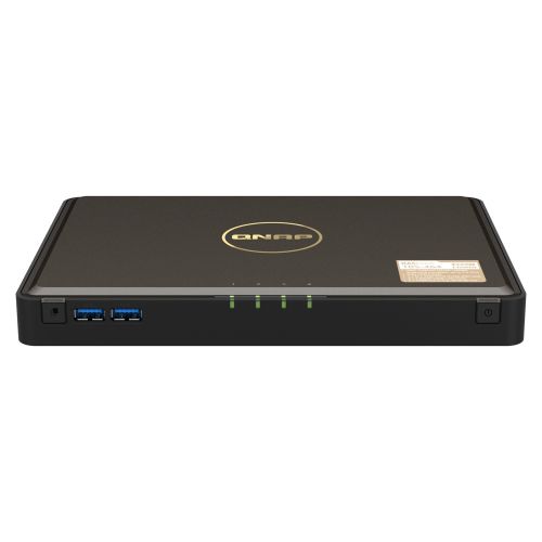 QNAP TBS-464 NAS Desktop Ethernet LAN Black N5105 (TBS-464-8G)