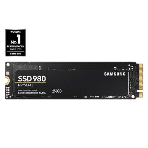 Samsung 980 M.2 250 GB PCI Express 3.0 V-NAND  NVMe (MZ-V8V250BW)