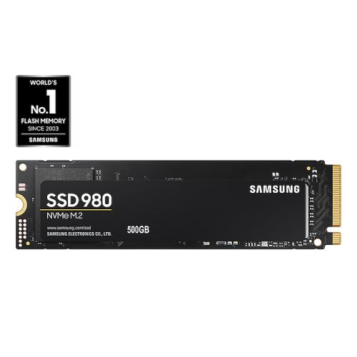 Samsung 980 M.2 500 GB PCI Express 3.0 V-NAND  NVMe (MZ-V8V500BW)