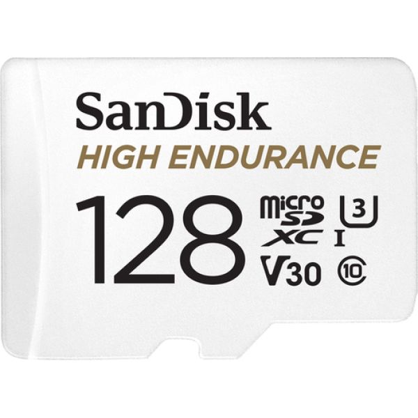 SanDisk 128GB High Endurance white, Class 10, V3, U3 (SDSQQNR-128G-GN6IA) SanDisk 128GB High Endurance white, Class 10, V3, U3 (SDSQQNR-128G-GN6IA)