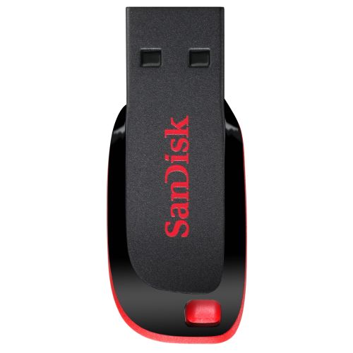 Sandisk Cruzer Blade USB flash drive 64 GB USB Type-A 2.0 Black,Red (SDCZ50-064G-B35)