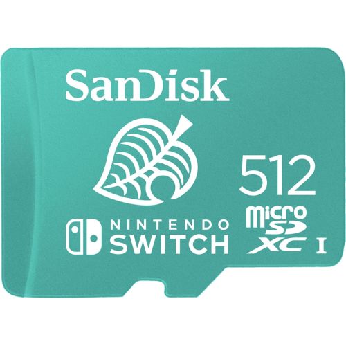 SanDisk Nintendo Switch 512 GB microSDXC UHS-I U3, V30  (SDSQXAO-512G-GNCZN)