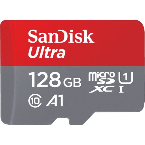 Sandisk memory card 128 GB MicroSDXC Class 10 UHS-I (SDSQUNR-128G-GN6MN)