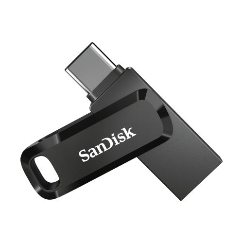 Sandisk Ultra Dual Drive Go USB flash drive 64 GB USB Type-A / USB Type-C 3.2 Gen 1 (3.1 Gen 1) Black (SDDDC3-064G-G46)