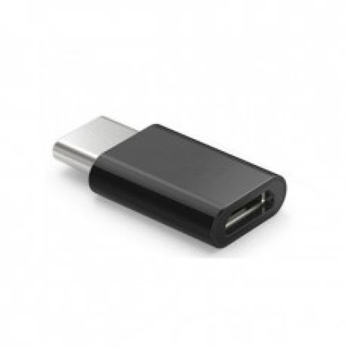 Savio AK-31 / B cable interface/gender adapter Micro USB USB 3.1 Typ C Black (AK-31/B)