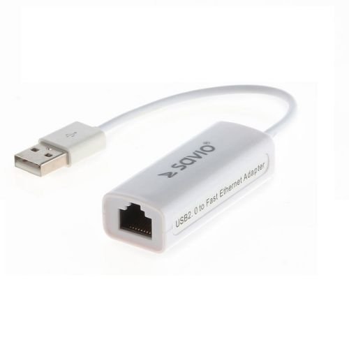 Savio CL-24 cable gender changer USB RJ-45 White (cl-24)