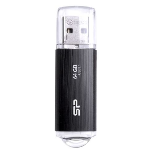 Silicon Power Blaze B02 USB flash drive 64 GB USB Type-A 3.2 Gen 1 (3.1 Gen 1) Black (SP064GBUF3B02V1K)