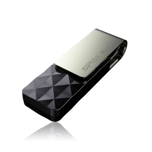 Silicon Power Blaze B30 USB flash drive 32 GB USB Type-A 3.0 (3.1 Gen 1) Black (SP032GBUF3B30V1K)