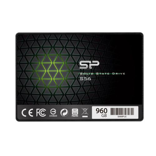 Silicon Power Slim S56 2.5" 120 GB Serial ATA III TLC (SP120GBSS3S56B25)