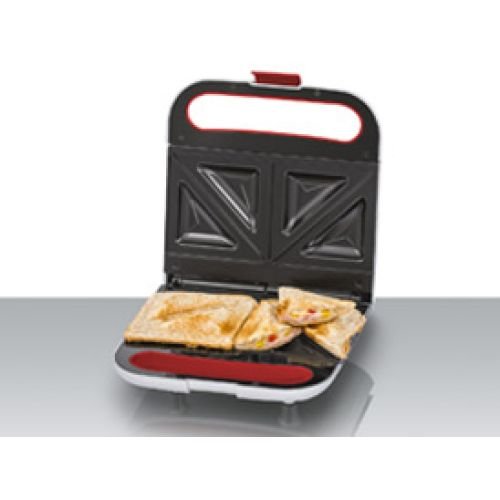 Steba SG 16 sandwich maker 700 W Red, Silver (SG 16)