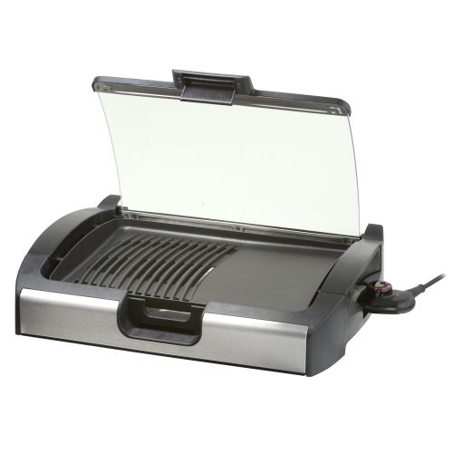 Steba VG 200 2200 W Grill Electric Tabletop Black,Silver (VG 200)