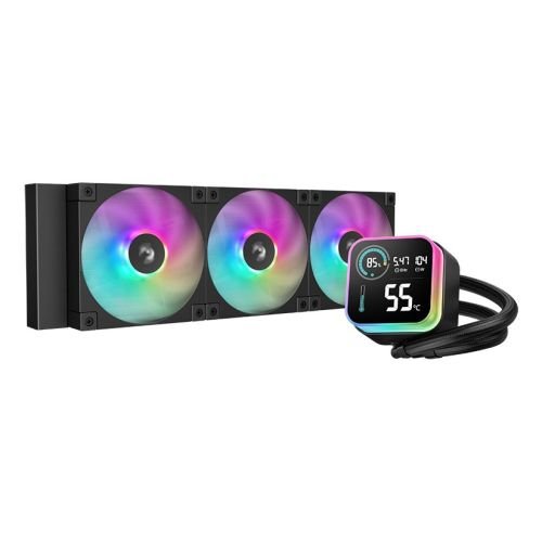DeepCool LQ360 Processor Liquid cooling kit 12 cm Black 1 pc(s) (R-LQ360-BKLSMW-G-1)