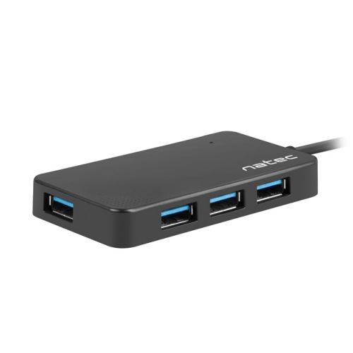 NATEC Hub USB 3.0 Moth (4 ports, black) (NHU-1342)