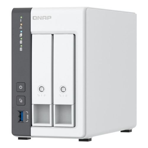 QNAP TS-216G NAS/storage server Tower Cortex-A Cortex-A55 4 GB HDD White (TS-216G)