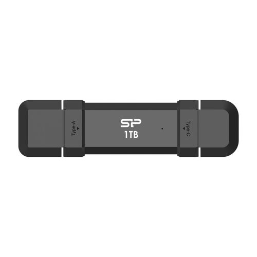 Silicon Power DS72 USB flash drive 1 TB USB Type-A / USB Type-C 3.2 Gen 2 (3.1 Gen 2) Black (SP001TBUC3S72VPK)