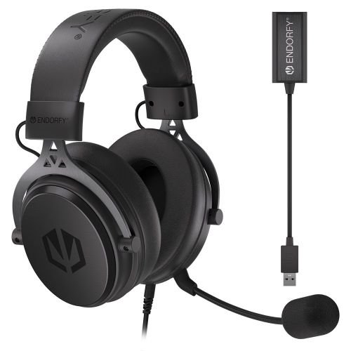ENDORFY VIRO Plus USB Headset Wired Head-band Music/Everyday Black (EY1A001)