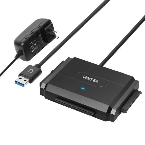 UNITEK Y-3324 storage drive docking station USB 3.2 Gen 1 (3.1 Gen 1) Type-A Black (Y-3324)