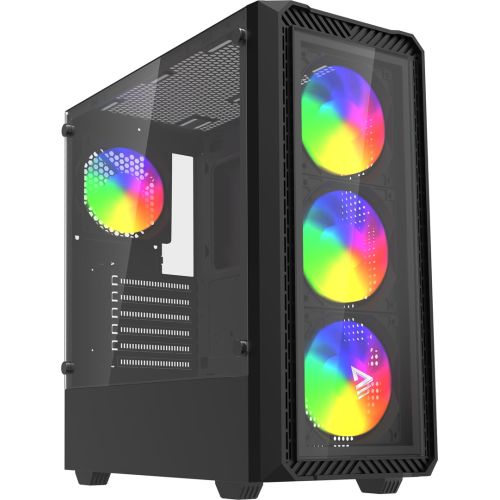 Savio Noctis Glass RGB Cube Black (Noctis Glass RGB)