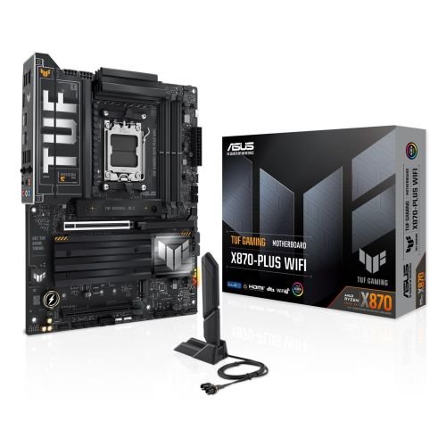 ASUS TUF GAMING X870-PLUS WIFI AMD X870 Socket AM5 ATX (90MB1IU0-M0EAY0)