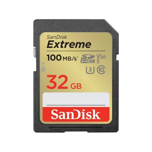 SanDisk Extreme 32 GB SDXC UHS-I Class 10 (SDSDXVT-032G-GNCIN)