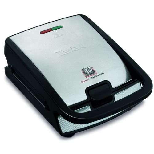 Tefal Snack Collection SW 852 D sandwich maker 700 W Black,Stainless steel (Tefal SW852D)
