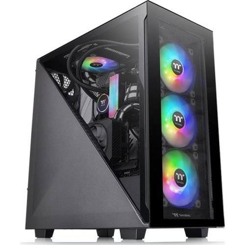Thermaltake Divider 300 TG black, tempered glass  (CA-1S2-00M1WN-00)
