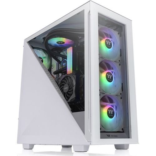 Thermaltake Divider 300 TG Snow ARGB white, tempered glass  (CA-1S2-00M6WN-01)
