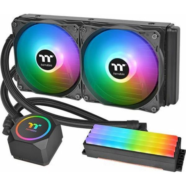 Thermaltake Floe RC240 CPU & Memory AIO Liquid Cooler black (CL-W271-PL12SW-A) Thermaltake Floe RC240 CPU & Memory AIO Liquid Cooler black (CL-W271-PL12SW-A)