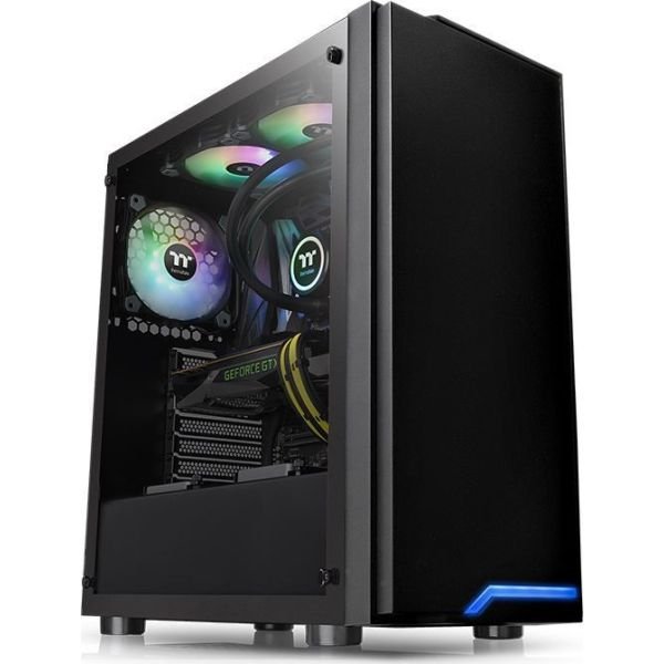 Thermaltake H100 TG black, tempered glass (CA-1L4-00M1WN-02) Thermaltake H100 TG black, tempered glass (CA-1L4-00M1WN-02)