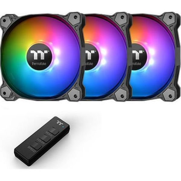 Thermaltake Pure 12 ARGB Sync Case Fan 3 Pack Set of 3 (CL-F079-PL12SW-A) Thermaltake Pure 12 ARGB Sync Case Fan 3 Pack Set of 3 (CL-F079-PL12SW-A)