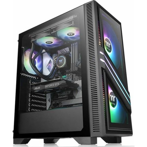 Thermaltake Versa T35 TG RGB black, tempered glass (CA-1R7-00M1WN-00) Thermaltake Versa T35 TG RGB black, tempered glass (CA-1R7-00M1WN-00)