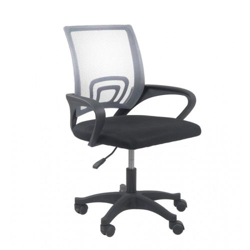 Topeshop FOTEL MORISgrey office/computer chair Padded seat Mesh backrest (MORISgrey)