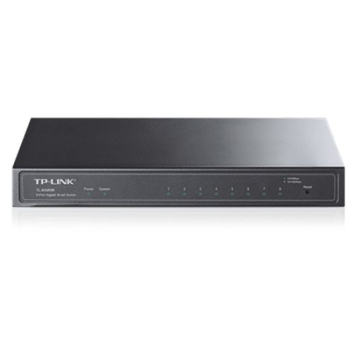 TP-LINK JetStream 8-Port Gigabit Smart Network Switch V1 (TL-SG2008)