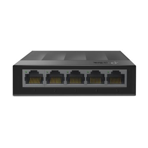 TP-LINK LS1005G Unmanaged Gigabit Ethernet (10/100/1000) Black (LS1005G)