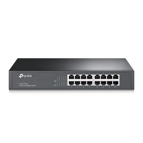 TP-LINK TL-SF1016DS network switch Fast Ethernet (10/100) Black v1 (TL-SF1016DS)