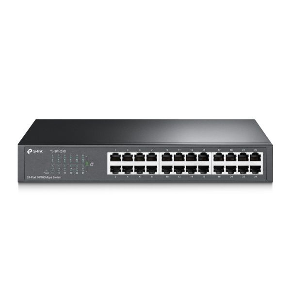 TP-LINK TL-SF1024D network switch Fast Ethernet (10/100) Black v1 (TL-SF1024D) TP-LINK TL-SF1024D network switch Fast Ethernet (10/100) Black v1 (TL-SF1024D)