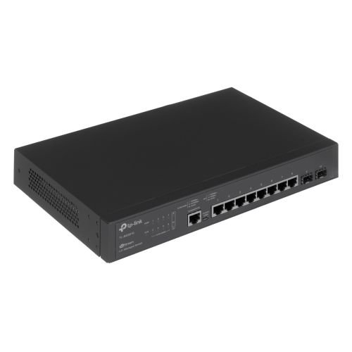 TP-LINK TL-SG3210 Managed L2 Gigabit Ethernet (10/100/1000) Power over Ethernet (PoE) Black V1 (TL-SG3210)