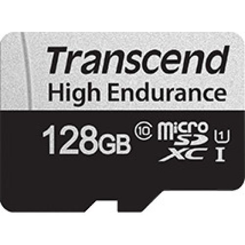 Transcend 350V 128 GB microSDXC UHS-I U1, Class 10 (TS128GUSD350V)