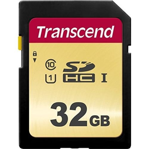 Transcend 500S 32 GB black / yellow, UHS-I U1, Class 10 (TS32GSDC500S)