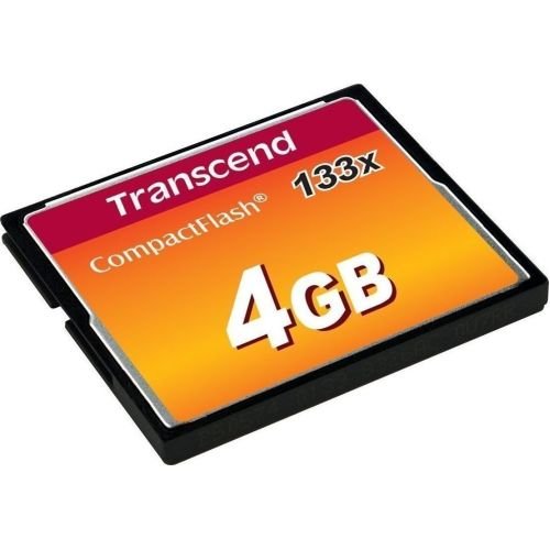 Transcend CompactFlash Card 4 GB black, Ultra133 (TS4GCF133)