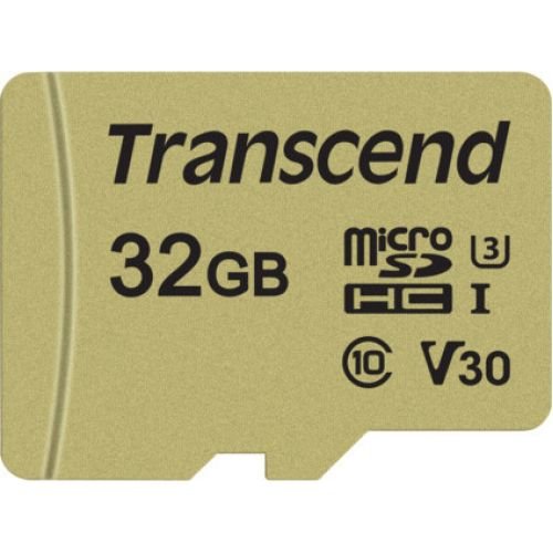 Transcend microSDHC Card 32 GB Class 10, UHS-I U3, V30 (TS32GUSD500S)