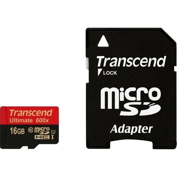 Transcend microSDHC Card UHS-I Ultra 16 GB black, Class 10, Ultra (TS16GUSDHC10U1) Transcend microSDHC Card UHS-I Ultra 16 GB black, Class 10, Ultra (TS16GUSDHC10U1)